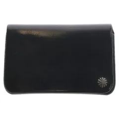 goro's ゴローズ名刺入れ(黒)ジャンク品 美品】金メタル付き名刺入れ 黒 【取扱：原宿シルバー店