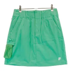 サイズ：L FILA GOLF フィラゴルフ HS5DL360 ストレッチスカート  グリーン系 [240101367966]# ゴルフウェア レディース ストスト