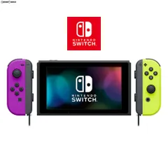 (本体)(未使用)マイニンテンドーストア限定 Nintendo Switch(有機ELモデル) ニンテンドースイッチ カスタマイズ Joy-Con(L) ネオンパープル/R ネオンイエロー Joy-Conストラップ ブラック(HEG-S-KAYAA) 任天堂