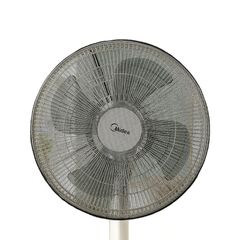 新品 扇風機カバー 扇風機安全カバー 無地羽根経16インチ/18インチ用 セーフティーネット 幼児 指挟み防止 家庭用 業務用 (黒 18インチ)
