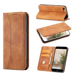 【数量限定】肌感レザー 手帳型 手帳型 iphone8 iphone8 内蔵マグネット 手帳型 手帳型 iphoneseケース 手帳型 手帳型 肌触り良い 第2世代 ケース 耐衝撃 ケース 全面保護 se2 iphone iphone 8 シンプル おしゃれ