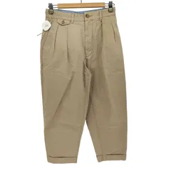 新品未使用品　 百名品　 BEAMS PLUS 2プリーツ チノ トラウザーズ BEAMS PLUS（ビームス プラス）2 Pleats Trousers Twill（パンツ