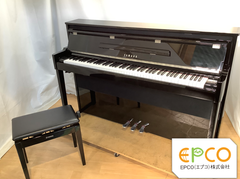 ★65179【電子ピアノ】ハイブリッドピアノ　YAMAHA　NU1X　22年製