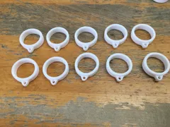 アンブレラマーカー　10個セット 白 20mm