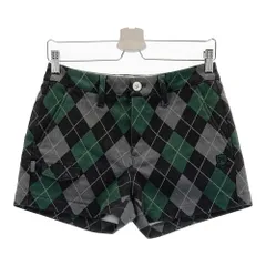 サイズ：0 PEARLY GATES パーリーゲイツ  ショートパンツ アーガイル柄 グレー系 [240101243661]# ゴルフウェア レディース ストスト
