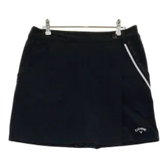 サイズ：L CALLAWAY キャロウェイ  インナー付き ストレッチスカート  ブラック系 [240101421229] ゴルフウェア レディース ストスト