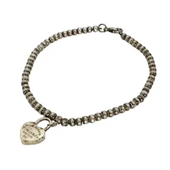 ◇ティファニー◇リターントゥティファニー/ミニハートタグ/ビーズ/ブレスレット TIFFANY&Co.】ティファニー リターントゥ ミニハートタグ ビーズ