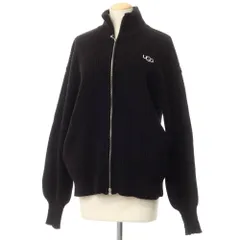 【中古】アグ UGG コットンアクリル ドライバーズニット カーディガン ブラック【サイズM】【レディース】のサムネイル