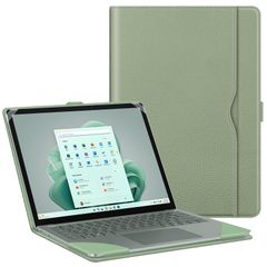 新品 Fintie for Microsoft Surface Laptop 7 13.8インチ/ 6 / 5 / 4 / 3 / 2 ケース 保護カバー 13.5インチ PU合成皮 ポケット付き 磁気バックル 耐衝撃性 傷防止 おしゃれ (モデル番号2036