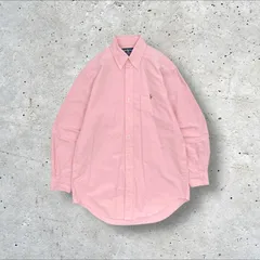 90s 00s ヴィンテージ Ralph Lauren ( YARMOUTH ) ボタンダウン 長袖 オックスフォードシャツ 15-32