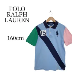 POLO RALPH LAUREN 水色 ポロシャツ 160cm