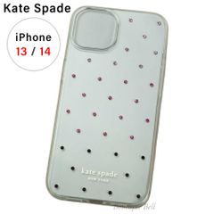 ケイトスペード】グリッター iPhone13 iPhone14 ケース マルチ