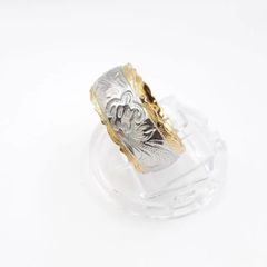 リング 純銀 SILVER1000 菊紋章 天皇 奉祝御金婚 在位50年 13号 - メルカリ