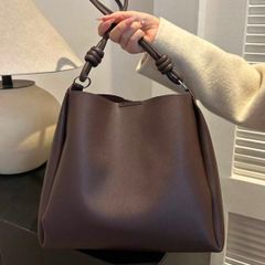 ［通勤バッグにも］トートバッグ レザーバッグ マザーズバッグ ショルダーバッグ 肩掛けカバン 斜めがけショルダー ブラウン 高見え 通勤 オフィス プレゼント レディース 成人式 結婚式 卒業式 韓国 zara emoda agoist milaowen