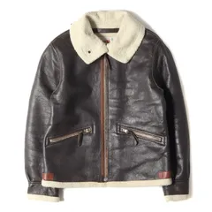 HYSTERIC GLAMOUR ヒステリックグラマー ジャケット サイズ:M ムートン ボンディング D-1 ジャケット 02173LB03 アウター ブルゾン コート ブラウン ブランド カジュアル【メンズ】のサムネイル