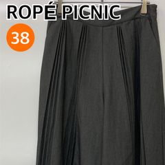 ROPE' PICNIC ロペピクニック パンツ ボトムス ワイドパンツ イージーパンツ レディース グレー 38サイズ【CB319】