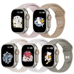 【在庫セール】バンドコンパチブル アップルウォッチ バンド、シリコン製スポーツバンド38mm 40mm Watch 41mm 42mm 44mm 45mm、49mm、Apple Watch 5本セットApple Ultra Series 8/7/6/5/4/3