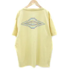 ビラボン BILLABONG Tシャツ カットソー 半袖 プリント M イエロー 黄色 /YM20