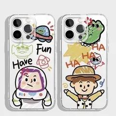 【トイ・ストーリー】バズ・ライトイヤー グラフィティケース (2種選択可)※購入後取引メッセージに希望No.と機種を入力（例：「No.1 IPhone 15希望」） ※未記載の場合は発送不可