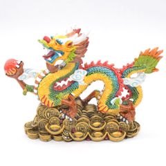 樹脂製龍置物 樹脂製龍置物