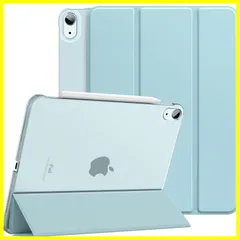 三つ折り オートスリープ エア11インチ スタンドケース アイパッド 11インチ/第5世代/第4世代 Air PU+PC Air Air iPad 半透明 iPad iPad カバー カバー 10.9インチ 4 5 PencilPro/第2世代ワイヤレス充電対