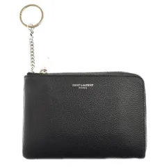 SAINT LAURENT PARIS (サンローランパリ) 6連キーリング カードケース ブラック