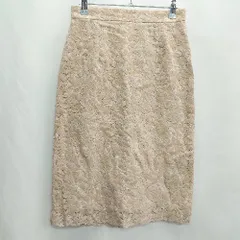 ◇ ⊂ Φ PROPORTION BODY DRESSING ひざ丈 タイト スカート サイズM ベージュ系 レディース E  【1502060030939】