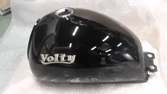 ボルティVolty ガソリンタンク ブラック　メッキエンブレム　比較的美品 ボルティVolty ガソリンタンク ブラック メッキエンブレム 比較