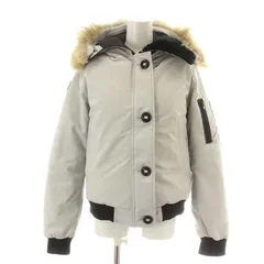 カナダグース CANADA GOOSE ラブラドールボンバー Labrador Bomber ダウンジャケット フード ジップアップ コヨーテファー M グレー ベージュ 7967JL /NW12のサムネイル