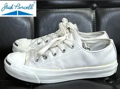 コンバース ジャックパーセル レザー 白 ホワイト 22cm CONVERSE JACK PURCEL LEATHER