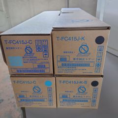 まとめ売り】TOSHIBA 東芝純正トナー T-FC415J 4色セット - メルカリ