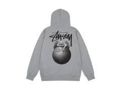 STUSSY ステューシー ８ボールエンジェル ロゴ プリント パーカーフーディー 新作 男女兼用