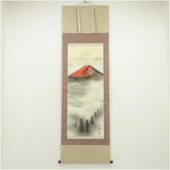 玉翠 掛け軸　絹本　柿の木　秋　美品 玉翠 掛け軸 絹本 柿の木 秋 美品 - メルカリ