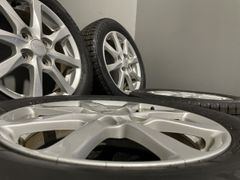 【BS BLIZZAK VRX 155/65R14】スタッドレス【ダイハツ 純正ホイール 14インチ 4.5J4HPCD100+45】19年製 タント ムーヴ等　(MTC536)