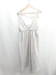 ◇ Θ AG by aquagirl エージーバイアクアガール タンクトップ ロング ワンピース サイズM ベージュ系 レディース E  【1409100033106】のサムネイル