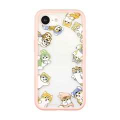 【特価商品】グルマンディーズ IIIIfit プランプフレーム iPhone16e 対応 ケース ピンク MOFU-80B