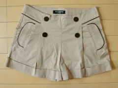 ポンポネットジュニア pom ponette junior アウトレット 子供服 女の子 M 150cm ショート パンツ ベージュ 無地 春 夏 ★3 ズボン ボトムス ガールズ キッズ ジュニア 【中古】 ユーズド リサイクル 古着 子ども服