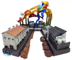 【中古】食玩 トレーディングフィギュア 【レア1】ウルトラセブン 夕暮れの決闘(フルカラー版) 「新タイムスリップグリコ第4弾」