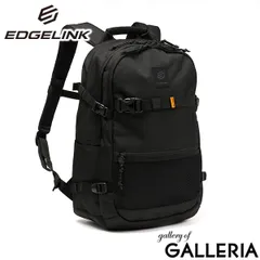 エッジリンク リュック メンズ レディース 大容量 通学 シンプル 黒 EDGELINK リュックサック 軽量 A4 B4 PC おしゃれ ブランド 26L 60132 ブラック×ブラック