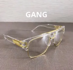 伊達メガネ クリアレンズ ヒップホップスタイル ストリート ギャング 半グレ ラッパー UKドリルファッション オークリー風