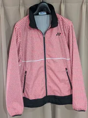 YONEX ヨネックス DOUBLE HEAT CAPSULE ギンガムチェック ジャケット M ウォーマー