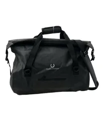 美品✨フレッドペリー オールレザー 2way ボストンバッグ 肩掛け 大容量 黒 Classic Mini Barrel Bag(1SZ D57：BLACK / ECRU): | FRED PERRY