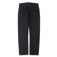 Levis / vintage ヴィンテージ リーバイス パンツ サイズ:33×34 / 00s EUROモデル 501 後染め ブラック デニムパンツ (0501-0165) / ブラック 黒 / 00年代 古着 / ボトムス ジーンズ ジーパン【中古】