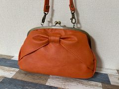 30%OFF リボン付き　親子がま口長財布