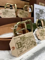 残り1点ずつ‼️逸品‼️BIGJOHN ビッグジョン⚫︎雑貨　本革　ベルト　5ミリ厚　姫路レザー