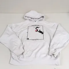 送料無料★VISION STREET WEAR★スウェットパーカー　スウェットプルオーバー★メンズMサイズ★ホワイト　白#60620sj94