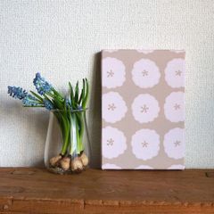 「 kasumi sou dot ( beige pink ) 」ファブリックパネル