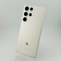 バッテリー良好 Galaxy S23 Ultra 256GB クリーム SIMフリー(simロック解除済) 中古 本体 動作確認済  【最短送料無料】CH-042