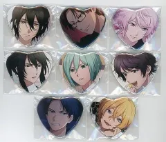 【中古】バッジ・ピンズ [単品] 集合 ハート缶バッジ8種セット 「Switchソフト Paradigm Paradox アニメガ×ソフマップ×ビックカメラ限定セット」 同梱特典