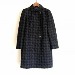 #wnc ポールスミス ブラック PaulSmith BLACK コート 40 紺系 千鳥格子 レディース [813946]のサムネイル